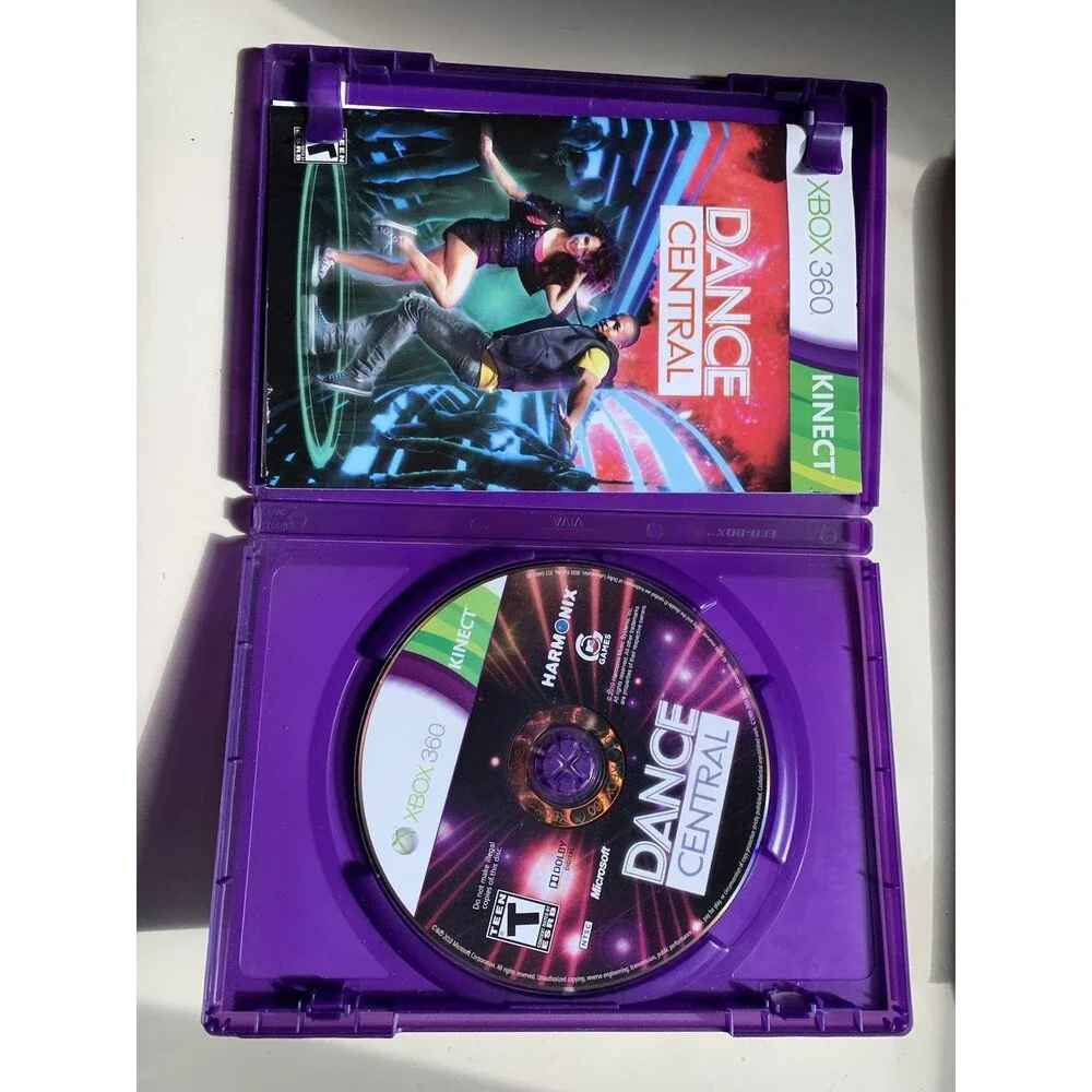 Microsoft XBox 360 Video Game. Dance Central - Complete w/ Booklet EUC